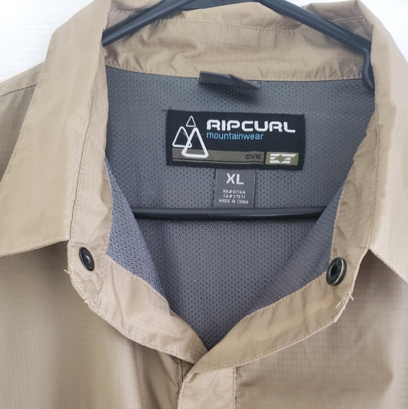 Rip Curl Mountainwear Civic Jacket Sz XL Vintage Snowboarding Spring Jacket - Picture 9 of 10